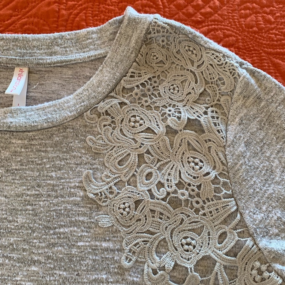 Dressy sweatshirt